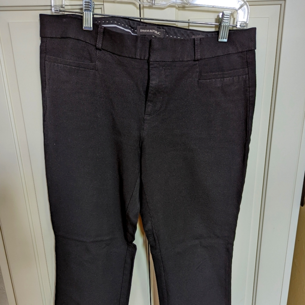 Banana Republic Sloan black pants